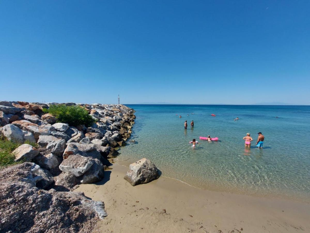 Pansion Alexandros By The Sea Aparthotel Nea Skioni Luaran gambar