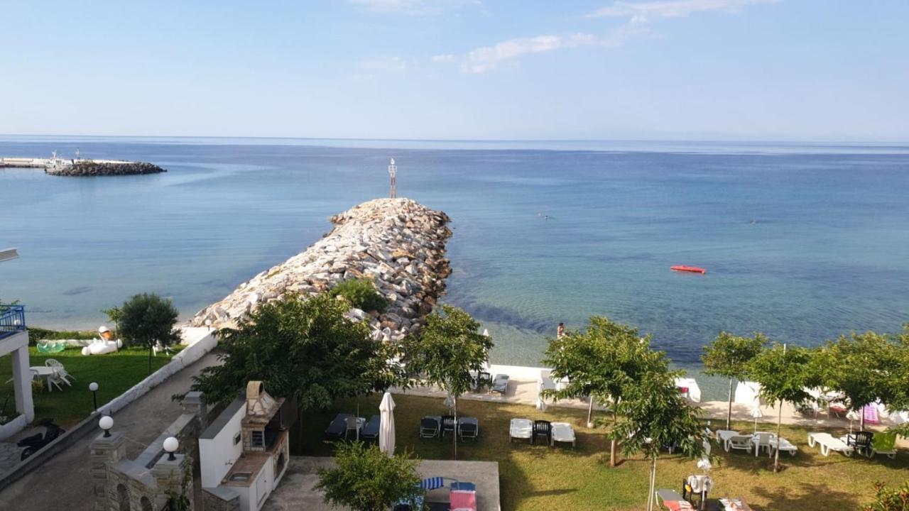 Pansion Alexandros By The Sea Aparthotel Nea Skioni Luaran gambar